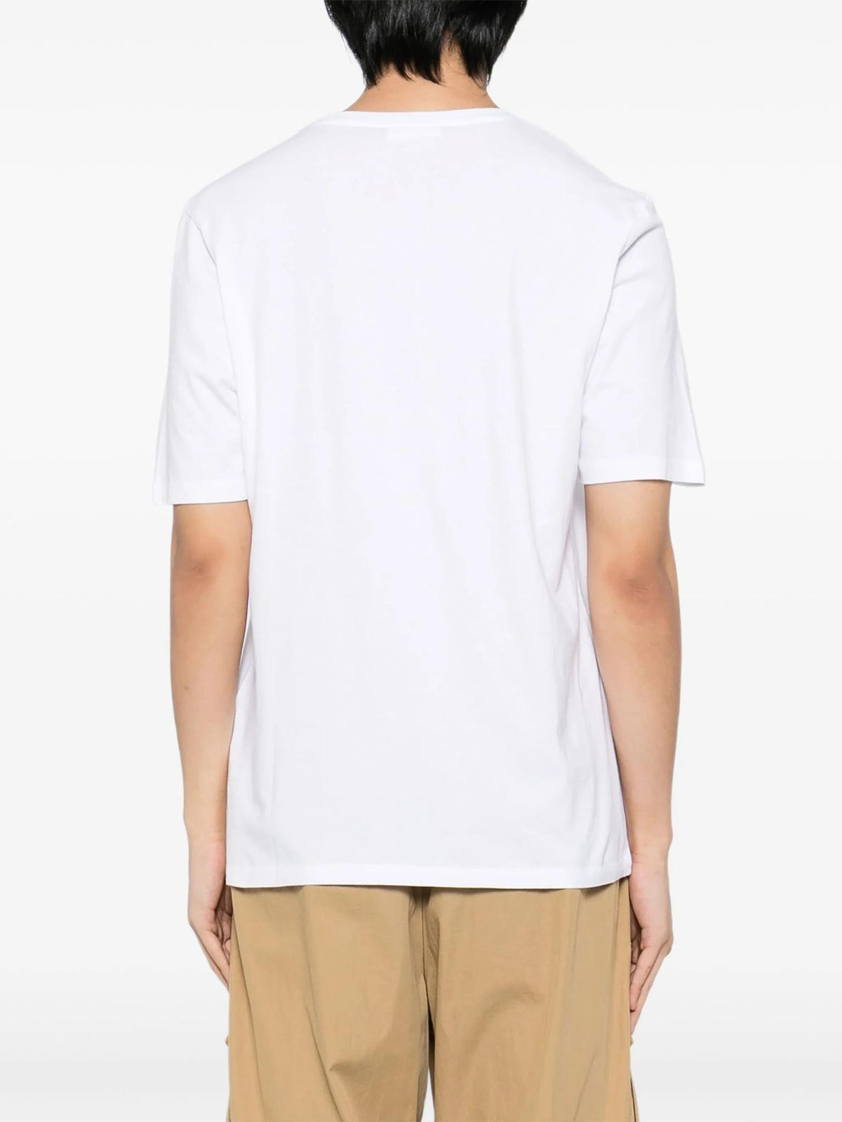 Maison Kitsune Cotton Short Sleeve T-Shirt for Men