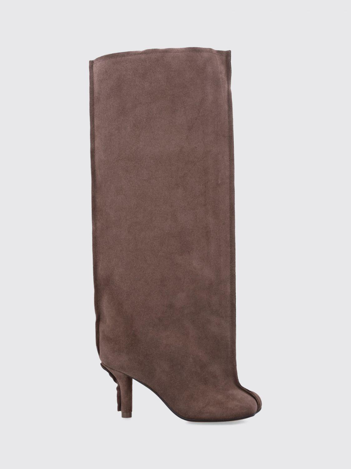 Maison Margiela Black Leather Long Boots