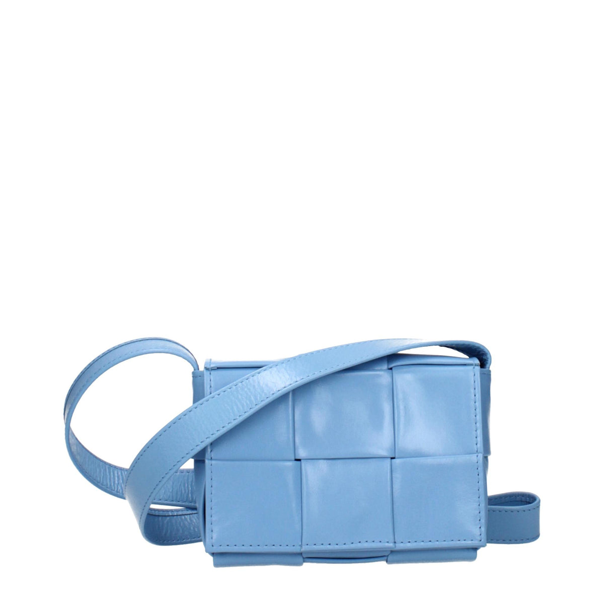 Bottega Veneta Brown Leather Crossbody Bag