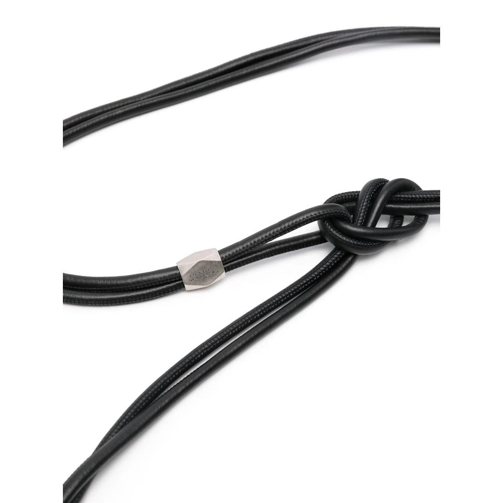Isabel Marant Silvia Women’s Leather Belt Black