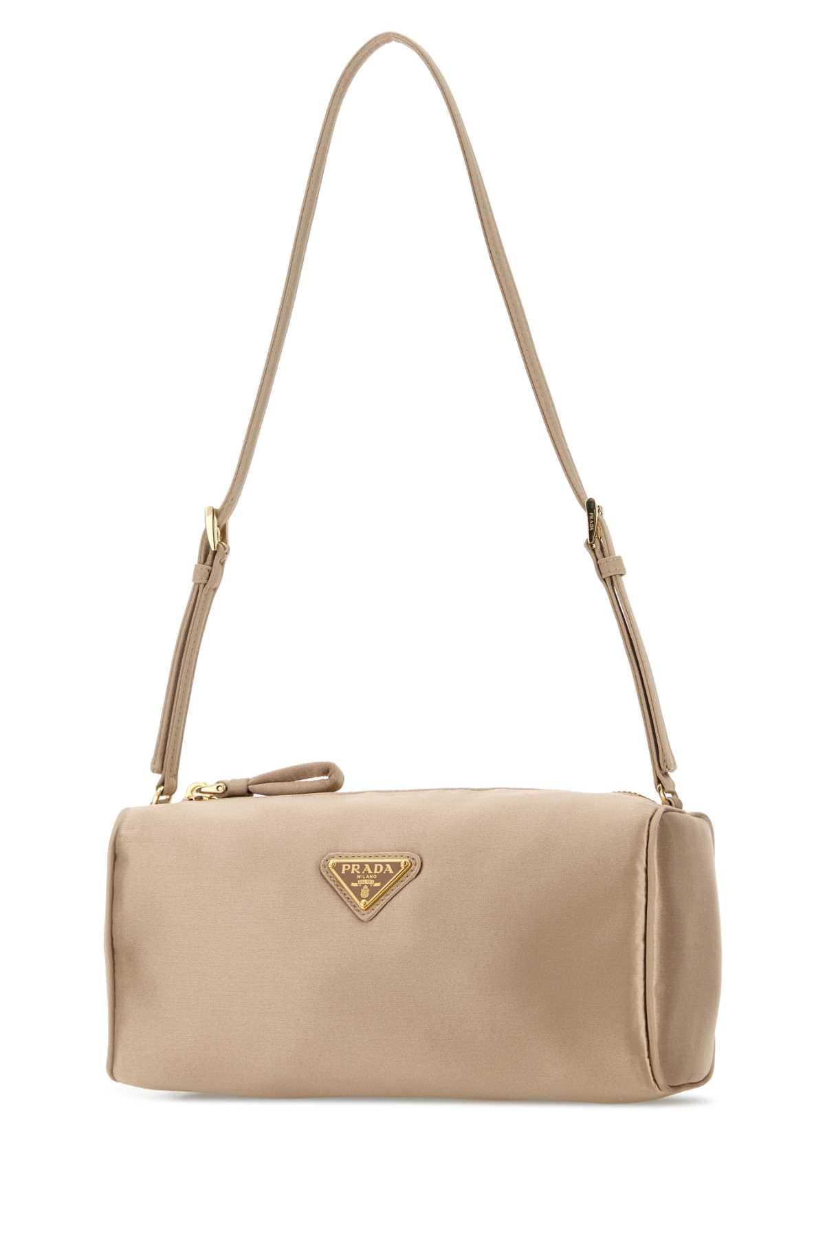 PRADA Black Nylon Shoulder Bag