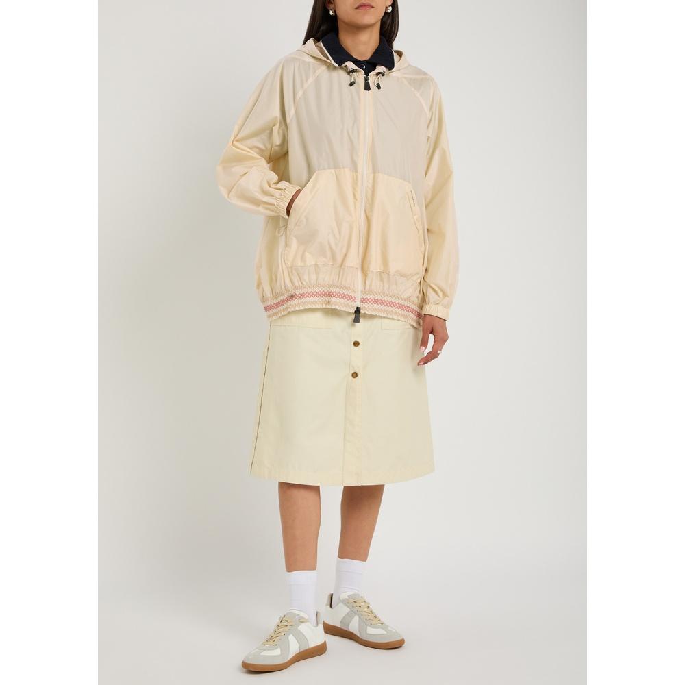 Moncler Samedan Women’s Hooded Jacket White