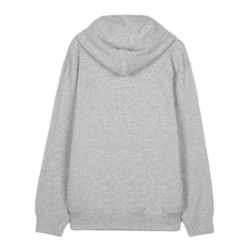Comme des Garcons Red Heart Patch Unisex Hoodie AX T170 051 GREY