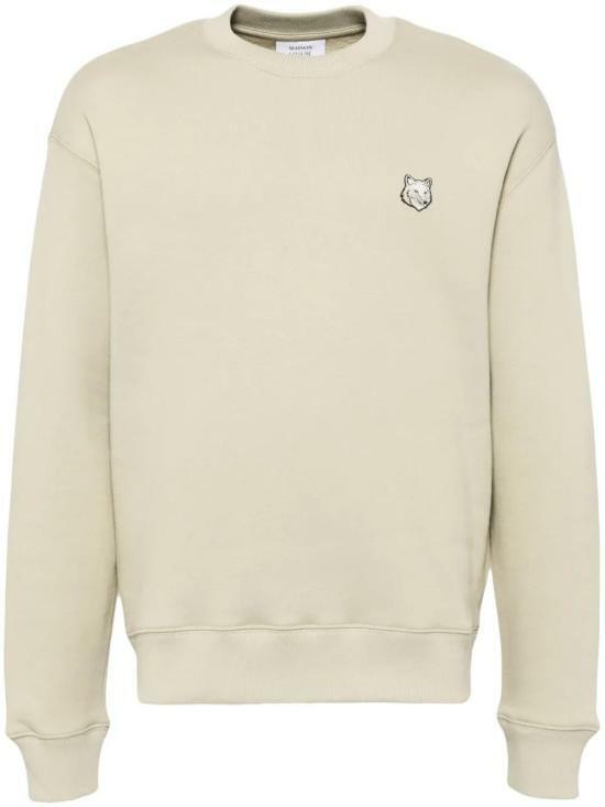 Maison Kitsune Bold Fox Head Patch Comfort Sweatshirt MM00316 KM0307 P129
