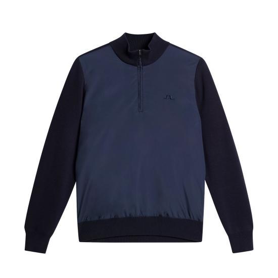 J LINDEBERG Long Sleeve Sweatshirt for Men GMKW131196855 JL NAVY DOM