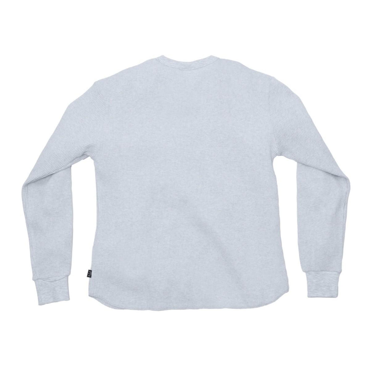 emis Light Gray Waffle Long Sleeve T-Shirt