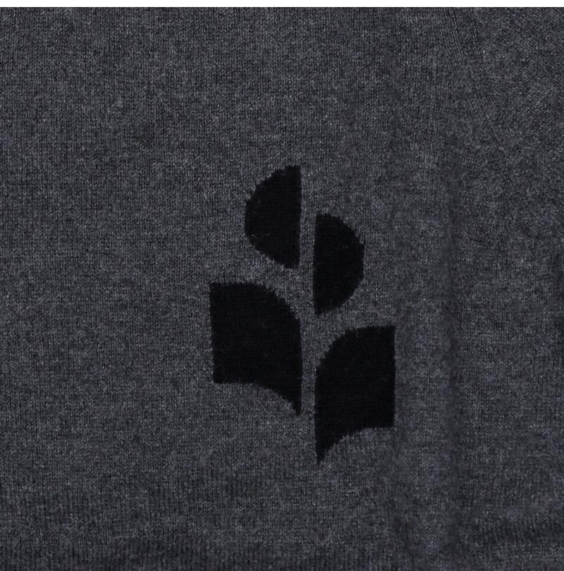 Isabel Marant Black Wool Blend Crewneck Sweater for Women PU0858 FA D1L16