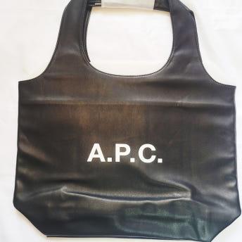 A.P.C. Ninon Black Canvas Tote Bag Unisex PUAAT M61565LZZ
