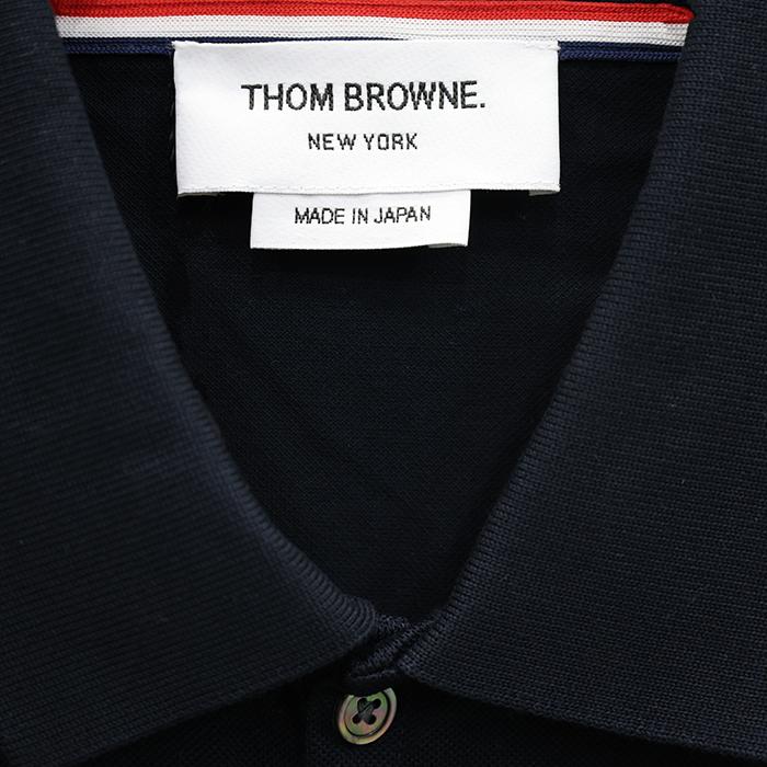 THOM BROWNE RWB Stripe Men’s Short-Sleeve Polo Shirt