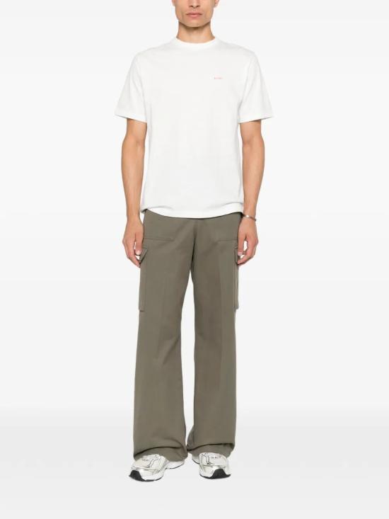 Beams White Short Sleeve T-Shirt