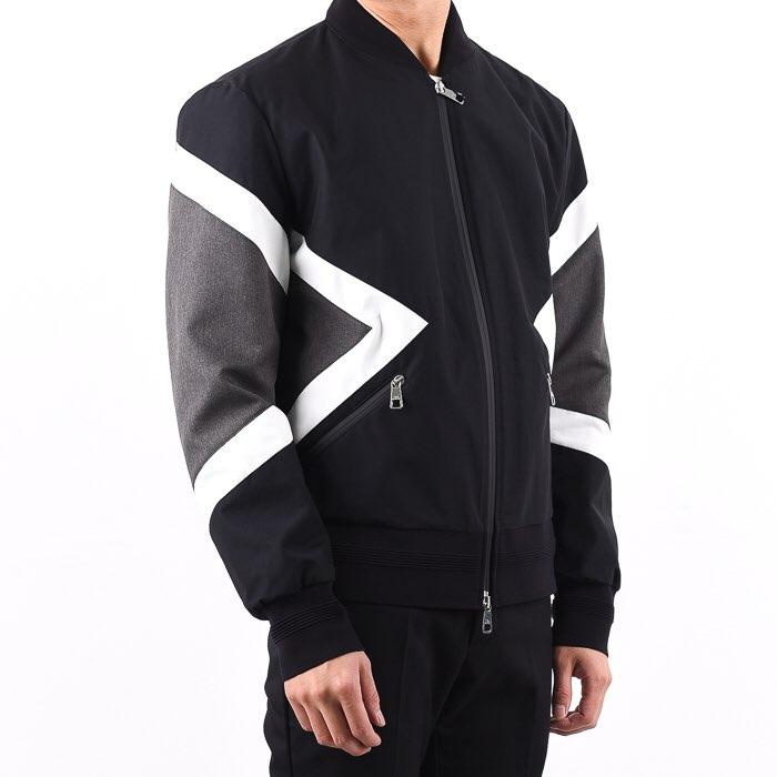 Neil Barrett Men’s Geometric Bomber Jacket