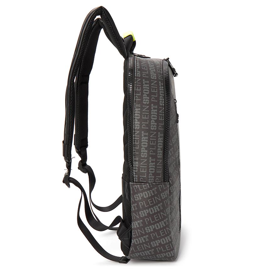 PLEIN SPORT Men’s Black Backpack