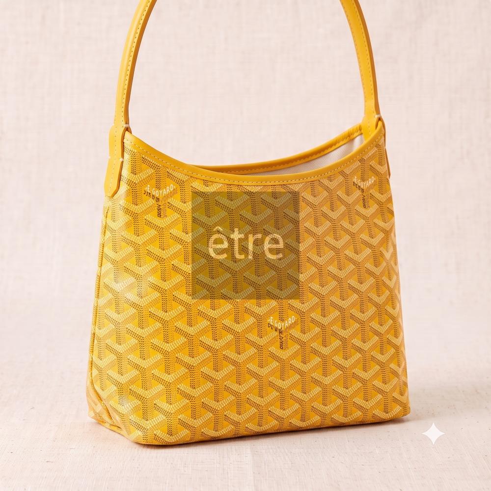 Aimé Leon Dore Yellow Mini Hobo Tote Bag BOHEMEMINTY 08CL 08P