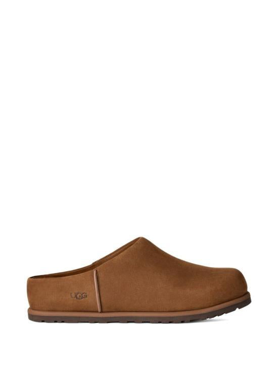 Ugg Ozzie Clog Shearling Mule Boot 1181130 DKC DARK CHSETNUT DOM