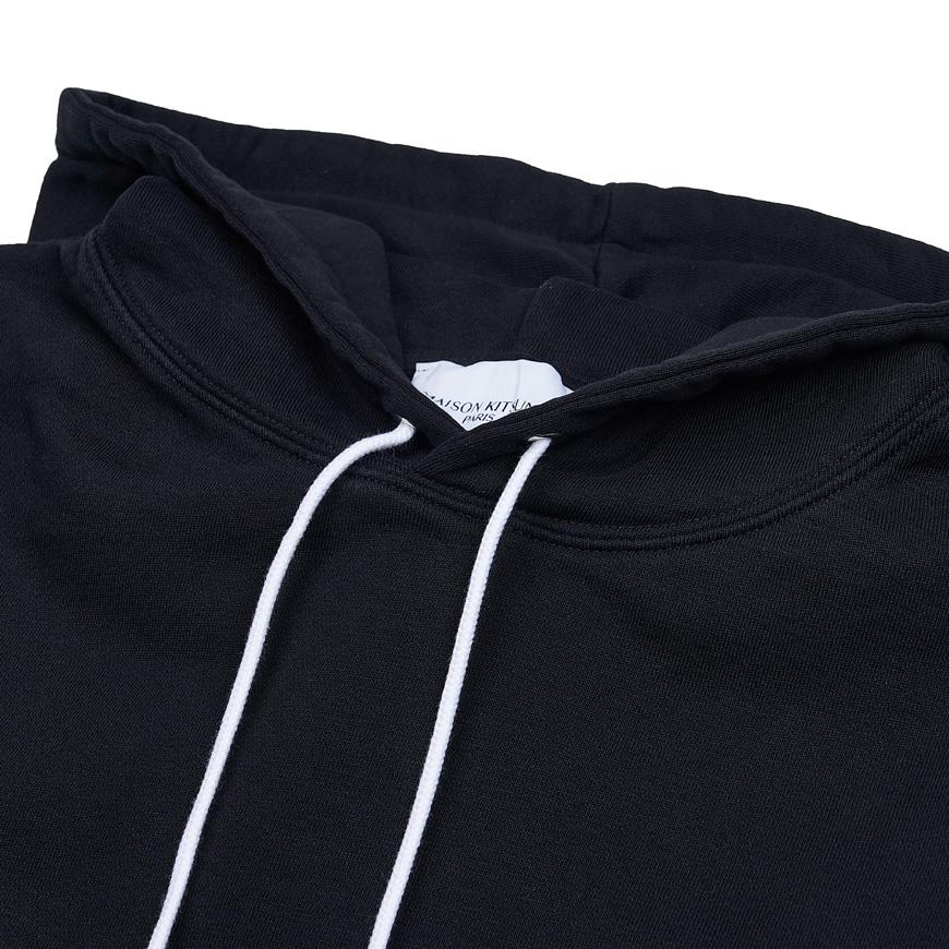 Maison Kitsune Men’s Chillax Fox Hoodie IU00355KM0001 BK 1