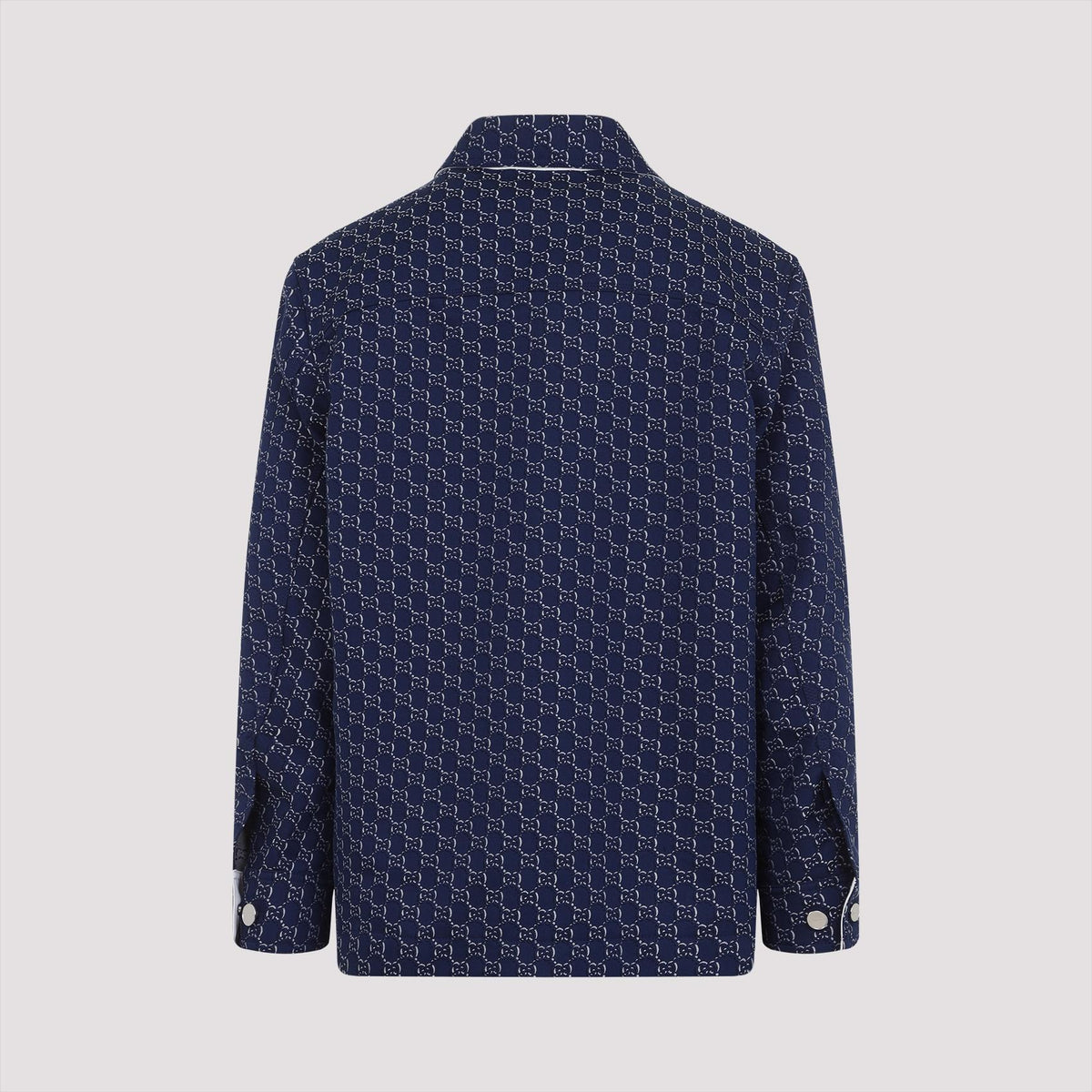 GUCCI Long Sleeve Cotton Shirt Men’s FW26 White
