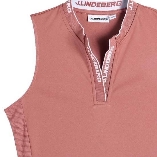J LINDEBERG LEYA Withered Rose Sleeveless Top GWJT17069 E195