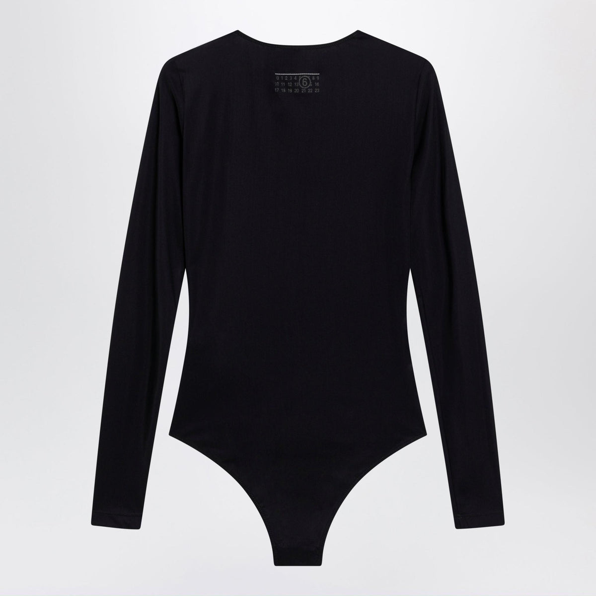 Maison Margiela Long Sleeve Sweatshirt Women’s Cotton Top Black