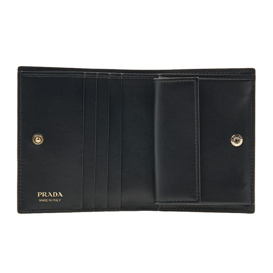 PRADA Women’s Logo Card Holder Wallet 1MV204 2BBE F0632