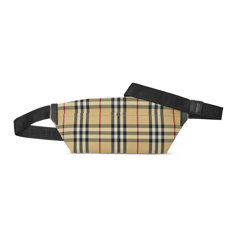 BURBERRY Vintage Check Beige Belt Bag