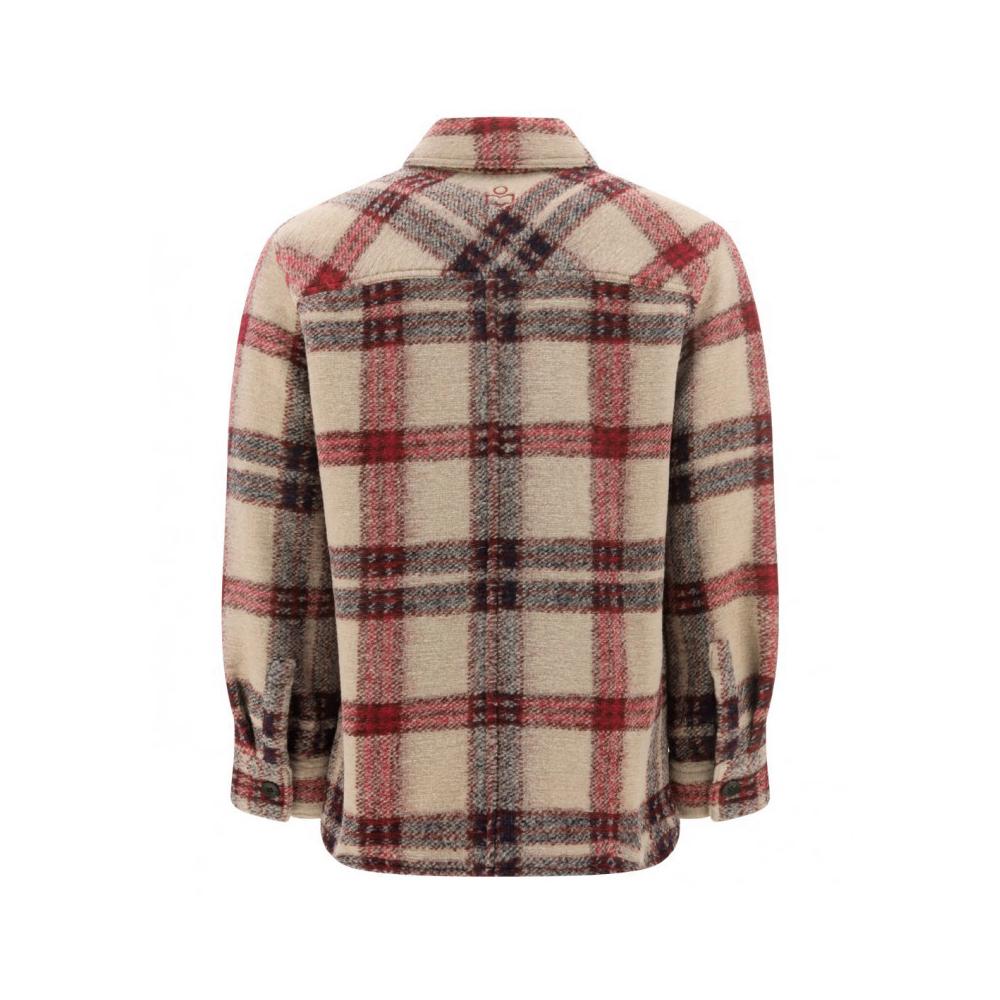 Isabel Marant KERVONT Check Shirt Jacket for Men VE1839 22A011H BYEC