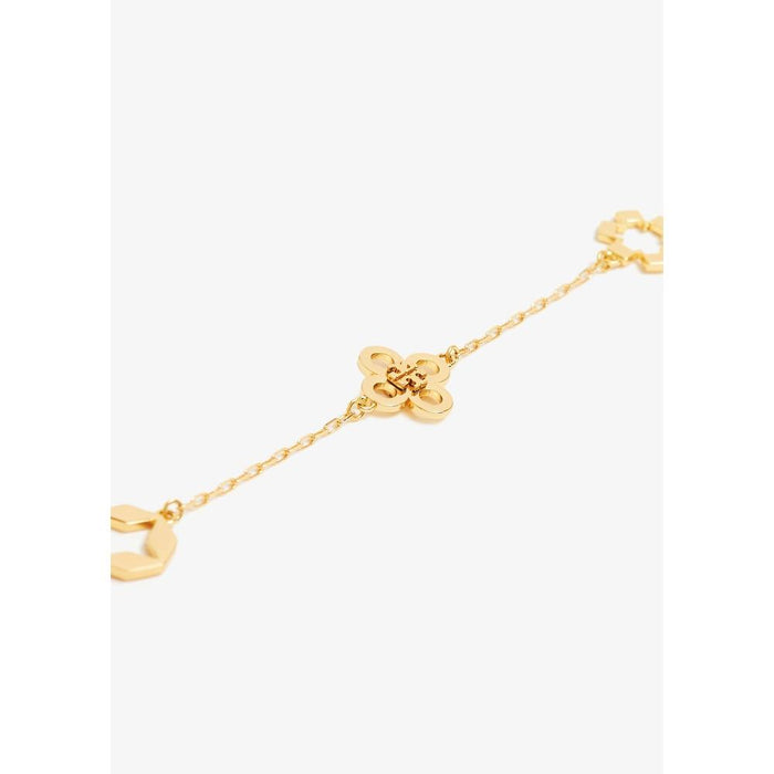 Tory Burch Kira Clover Bracelet Gold-Tone Jewelry