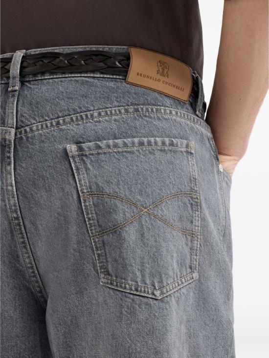Brunello Cucinelli Medium Gray Denim Jeans Men’s
