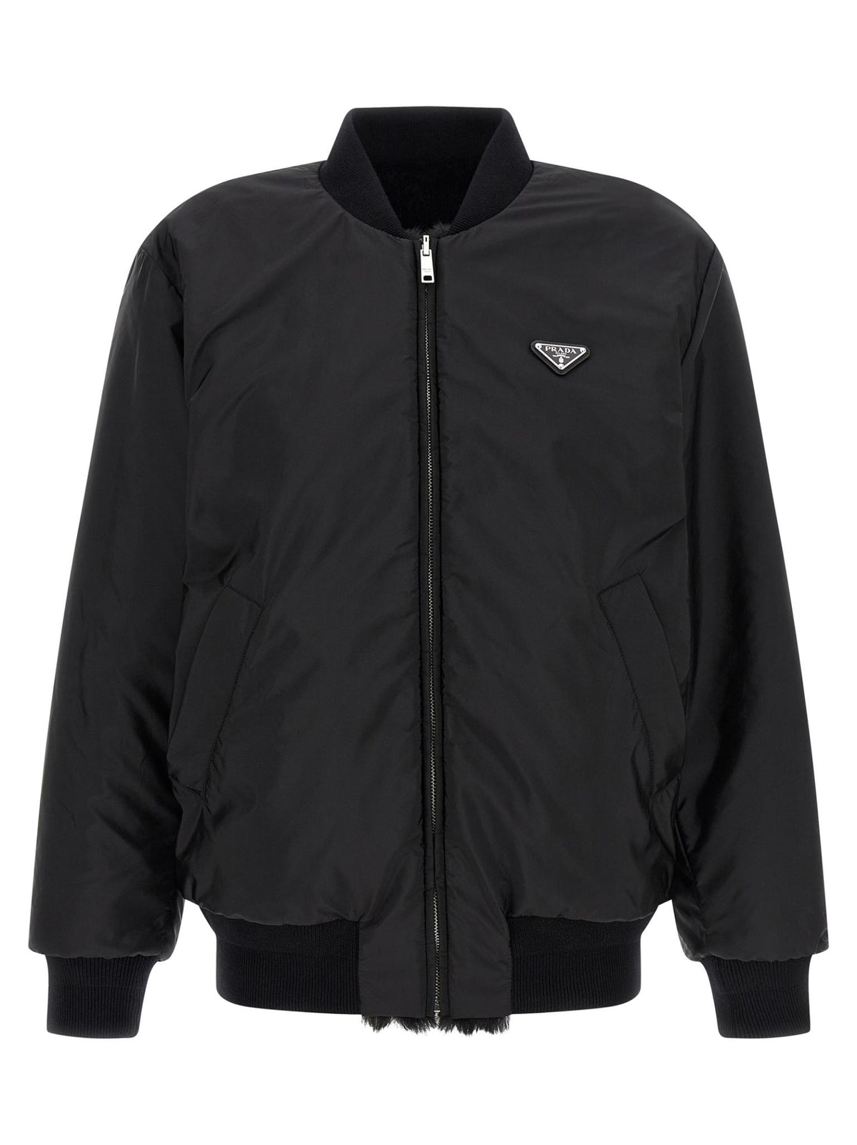PRADA Brown Shearling Fur Jacket for Women