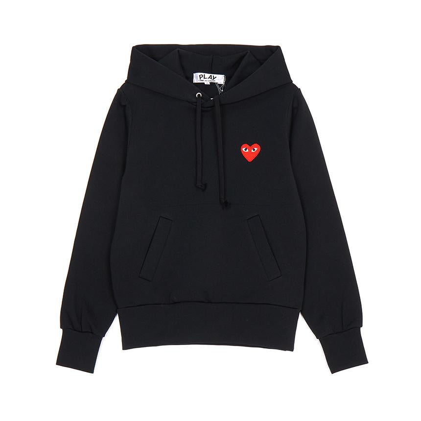 Comme des Garcons Red Heart Patch Women’s Hoodie AZ T173 051 1