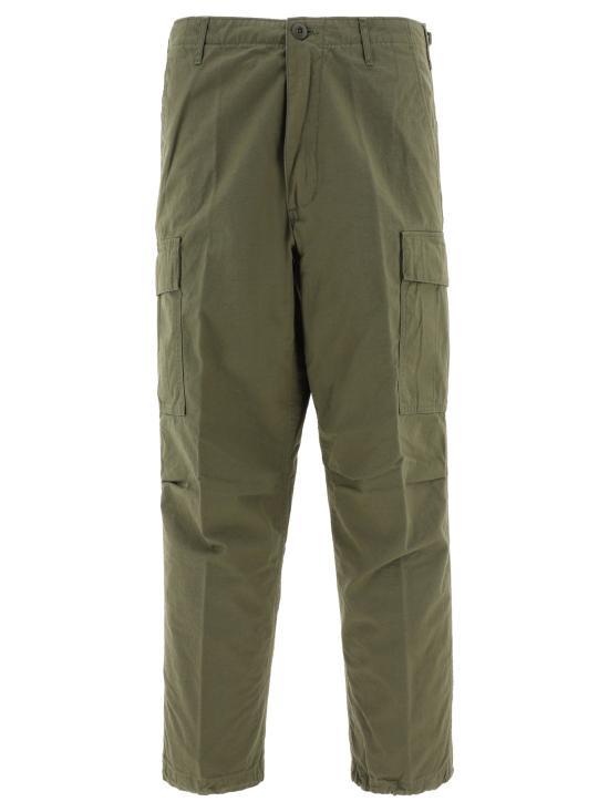 orslow Army Green Straight Classic Pants 03V5260 RIP76