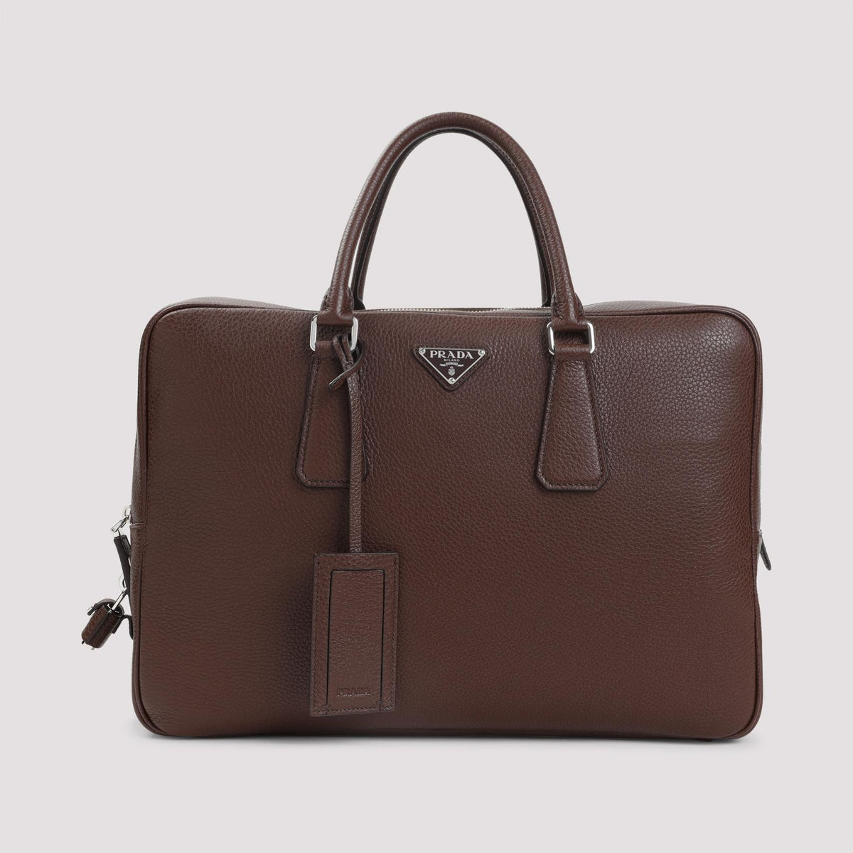 PRADA Black Leather Briefcase