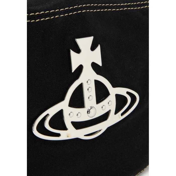 Vivienne Westwood Jude Crossbody Shoulder Bag Black