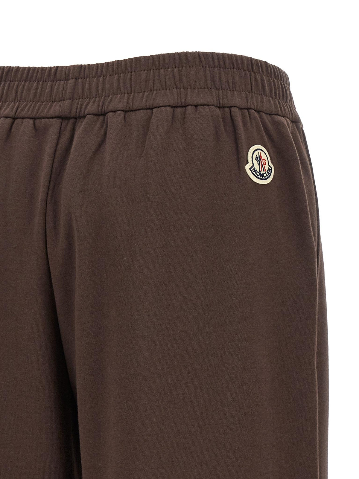Moncler Navy Wool Blend Classic Trousers for Women