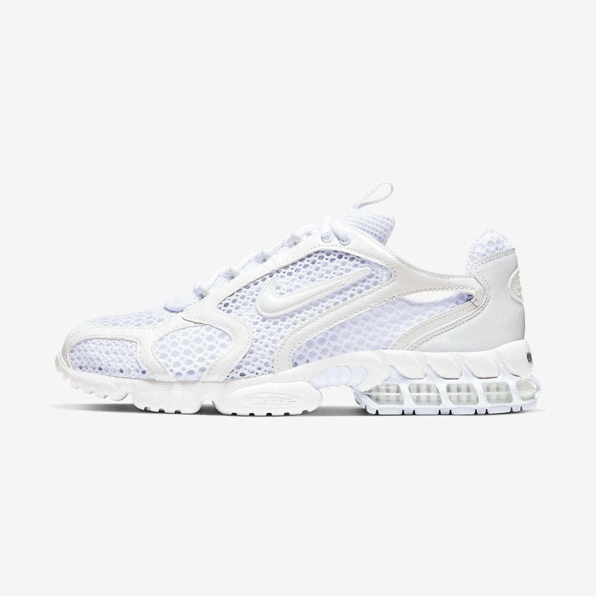 Nike Air Zoom Spiridon Cage 2 White Low Top Sneakers Unisex