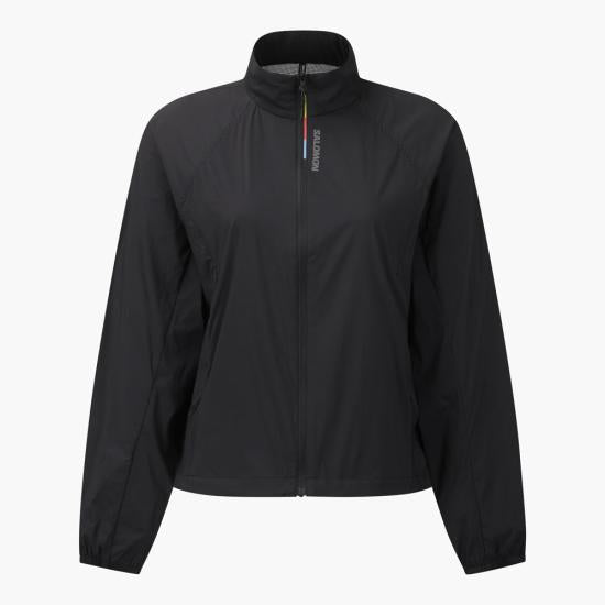 SALOMON Black Lightweight Zip Jacket Women’s S262002 HJK41