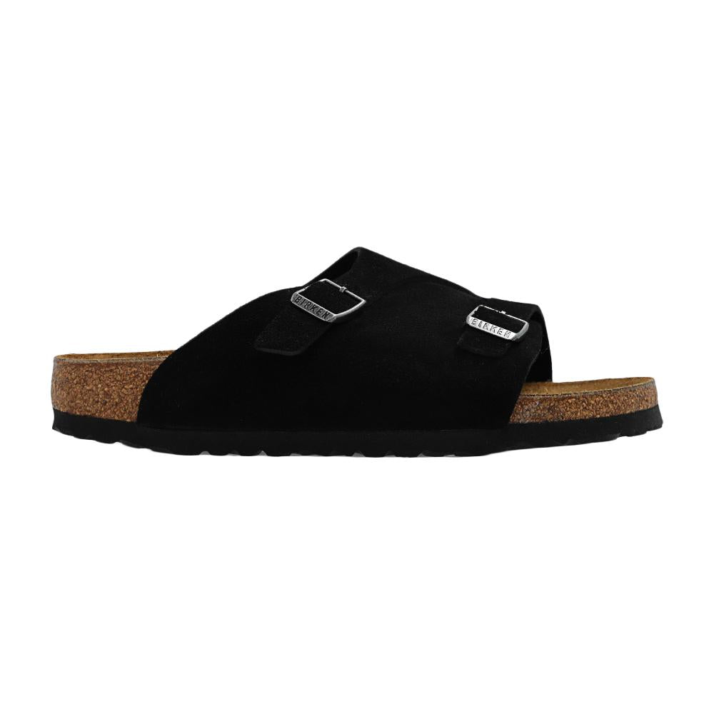 Birkenstock Zurich Suede Narrow Fit Sandals Black