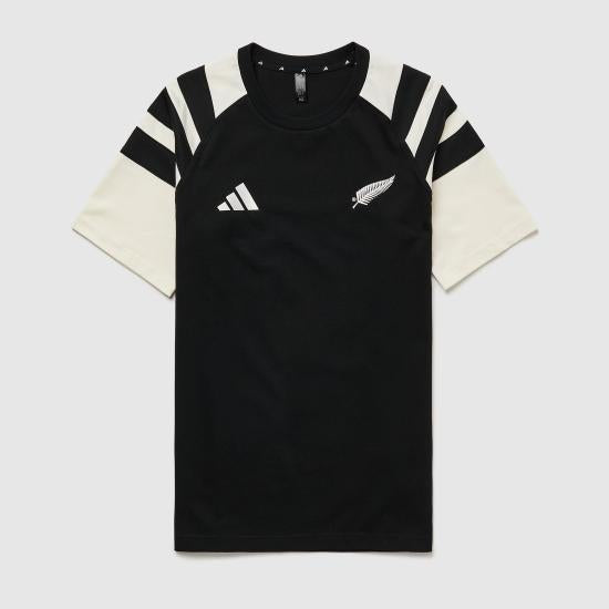 Adidas Men’s Short Sleeve T-Shirt KQ8178 BLACK OFF WHITE DOM
