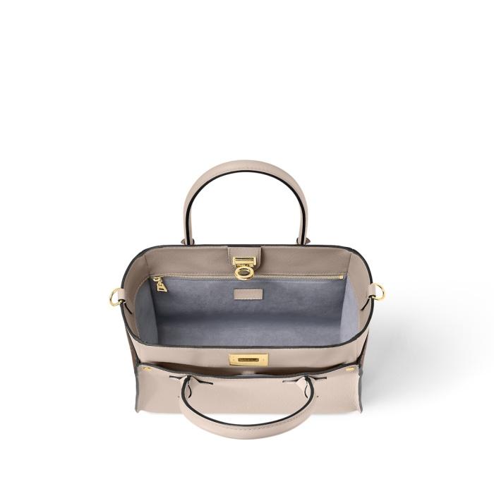 Louis Vuitton On My Side MM Leather Tote Bag M58485