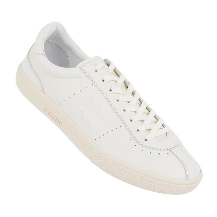 CELINE Women's Lace-Up Low Top Sneakers