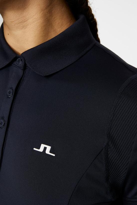 J LINDEBERG Short Sleeve Polo Shirt for Men GWJT124746855 JL NAVY DOM