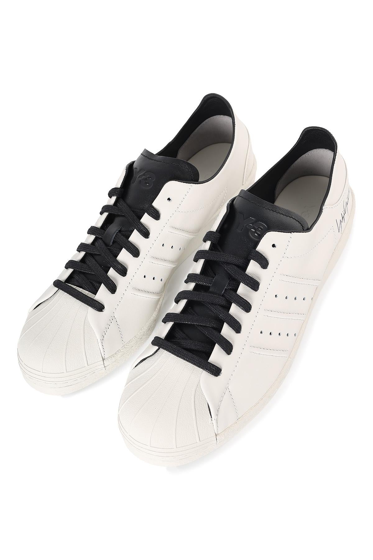 Y-3 Orbit Grey/Black Superstar Low-Top Sneakers Unisex