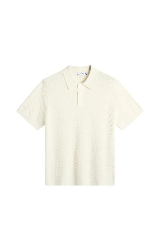 J LINDEBERG Men’s Polo Shirt FMKW16184 A061 TOFU DOM