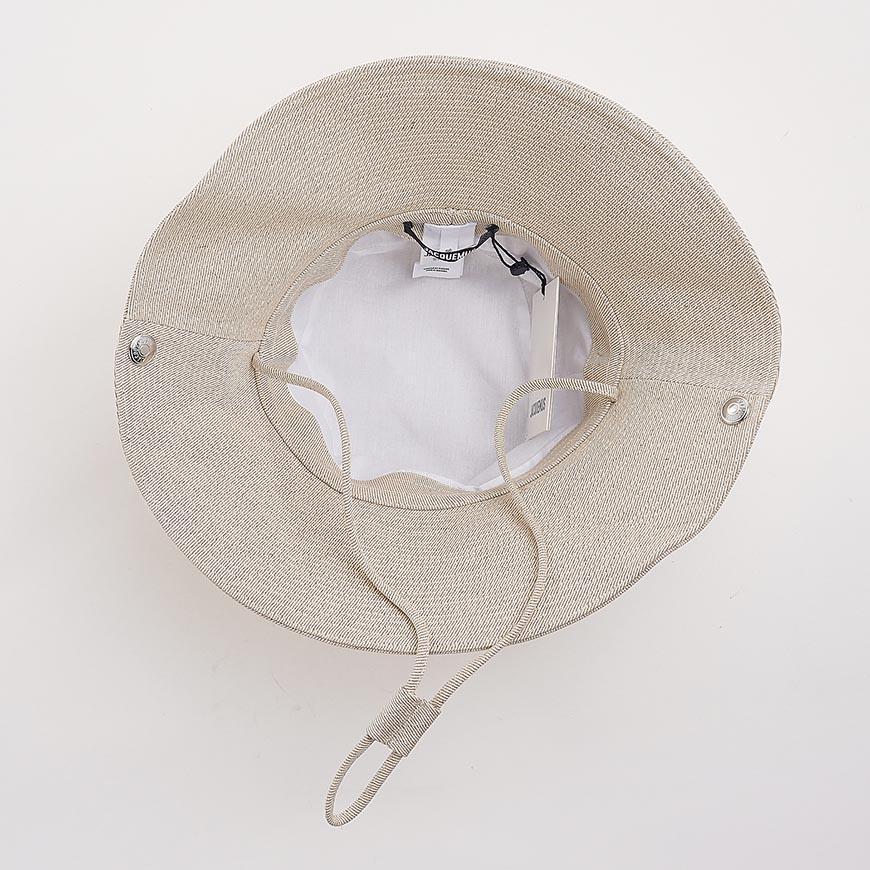 JACQUEMUS Denim Le Bob de Nîmes Unisex Bucket Hat Navy