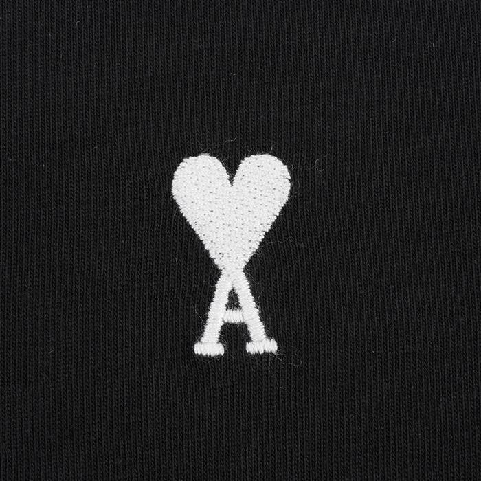 AMI Heart Logo Crop T-Shirt