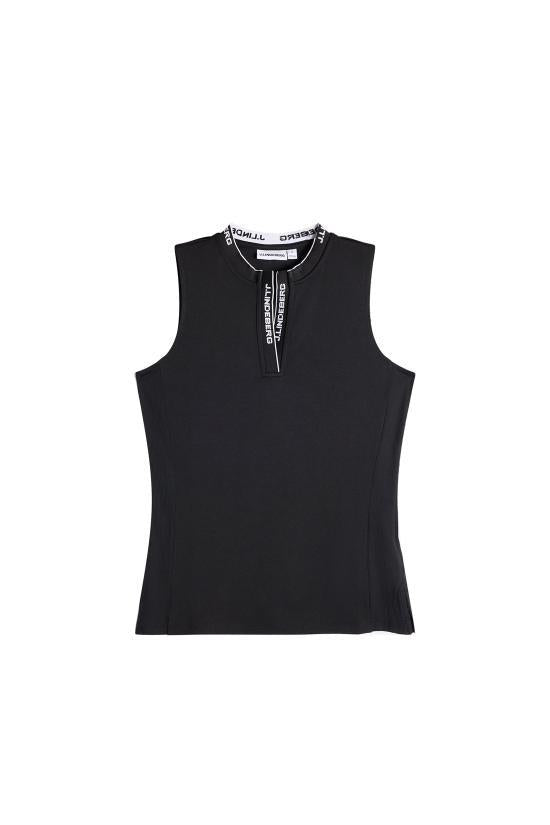 J LINDEBERG Short Sleeve T-Shirt Women’s GWJT170699999 BLACK DOM