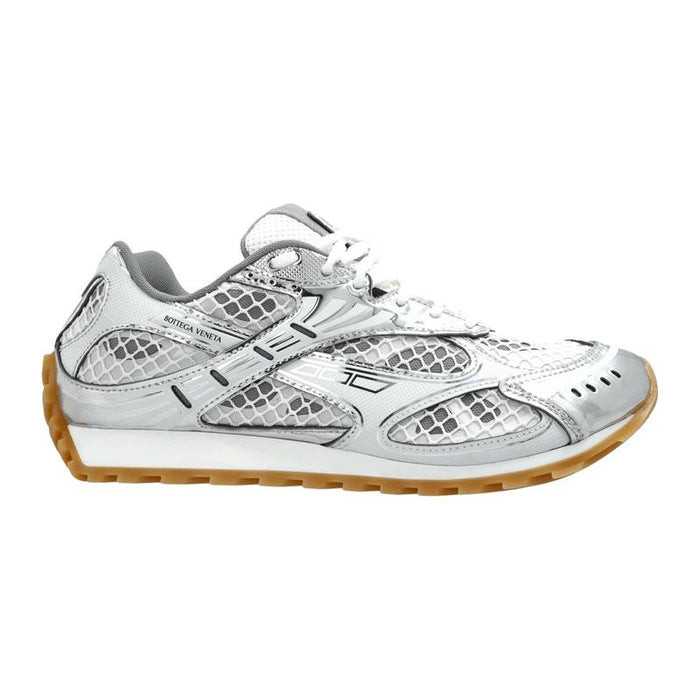 Bottega Veneta Orbit Low-Top Sneakers Men Gray Leather