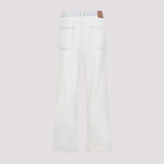 OUR LEGACY Digital Black Aurora Print Denim Jeans M2265 TDI