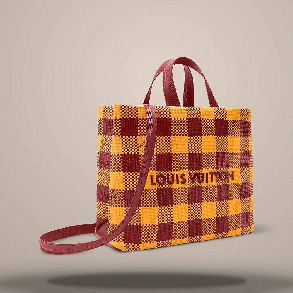 Louis Vuitton Mustard Yellow Shopper Tote MM Men's Tote Bag N40880