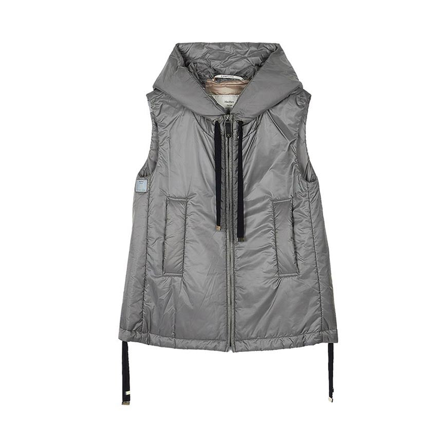 Max Mara Green Ginkgo Puffer Vest for Women GREENGO 024