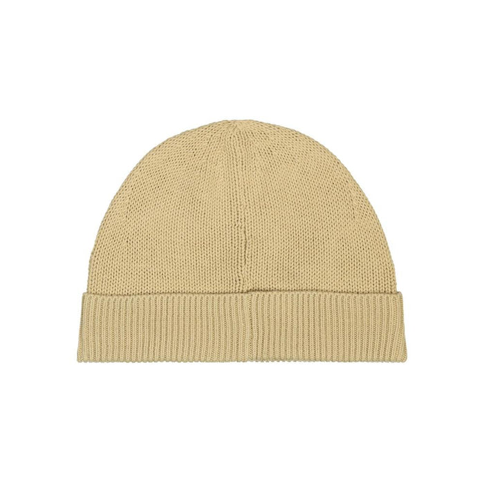 A.P.C. Beige Signature Logo Beanie Hat M25113 AAE
